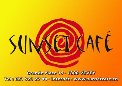 Carte de visite sunset caf 2006