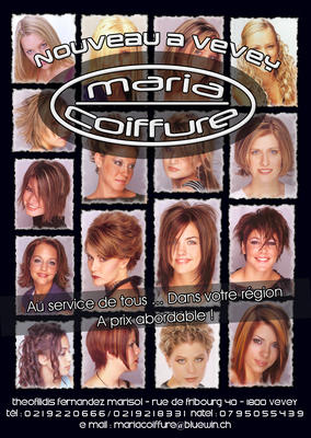 flyers Maria Coiffure Face A